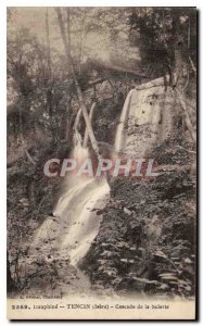 Old Postcard Dauphine Tencin Isere Cascade Sawmill