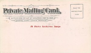 4 Private Mailing Cards, Benton Harbor, Michigan, Peach Market Scenes, Farming