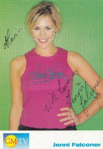 JennI Falconer GMTV Morning Television Show Hand Signed Photo