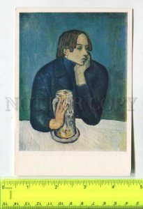 475412 USSR 1963 Pablo Picasso portrait of poet Sabartes edition 8000 Izogiz