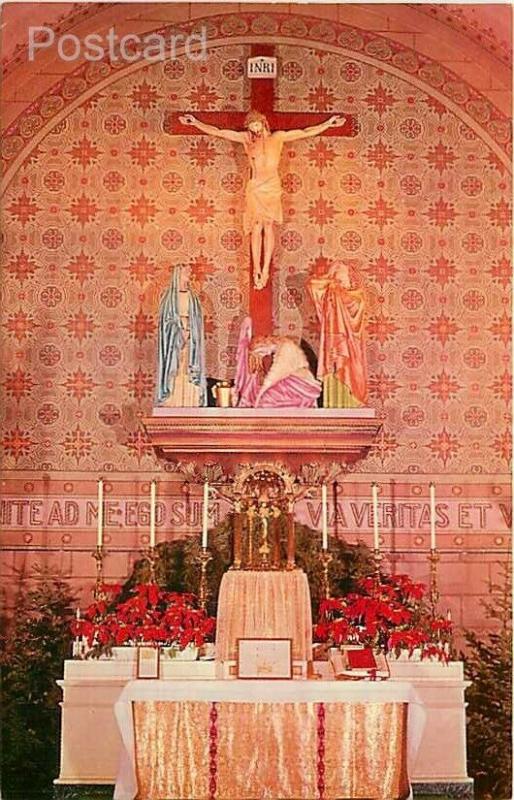 NM, Santa Fe, New Mexico, Saint Francis Cathedral, Main Alter, Petley No. SF-1