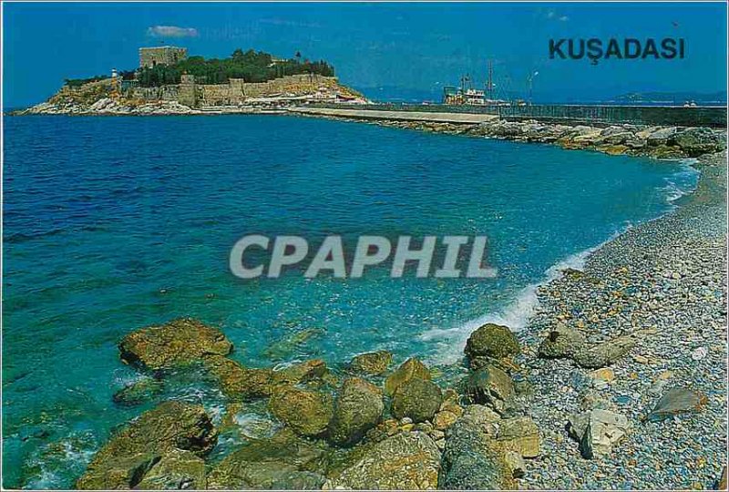 Postcard Modern Turkey A view from Kusadasi