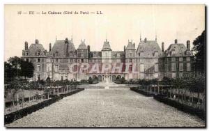 Old Postcard Eu Le Chateau (Côte du Parc)