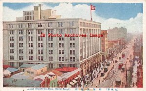 Japan, Tokyo, Matsuya Department Store, Exterior View