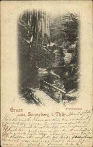 Gruss aus Sonneberg I Thur Germany 1898 Used Postcard