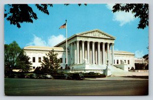 United States Supreme Court Building in Washington DC Vintage Postcard 0893
