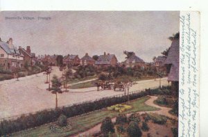 Warwickshire Postcard - Bournville Village - Birmingham - Triangle - Ref 10984A