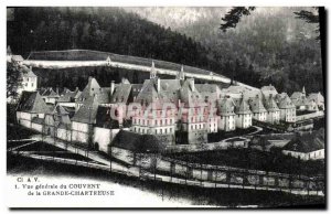 Old Postcard Grande Chartreuse of Vue Generale du Couvent