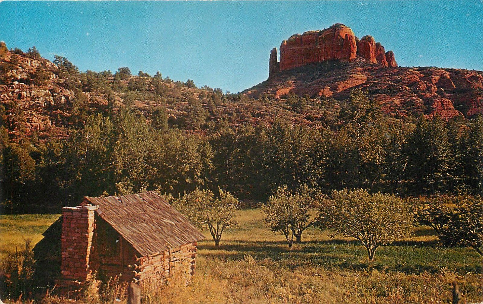 Oak Creek Canyon Az Arizona Courthouse Rock Chavez Ranch Log