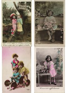 GIRL GIRLS GLAMOUR 1200 REAL PHOTO Vintage Postcards pre-1940 (Part 2.) (L2956)