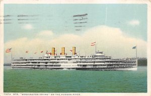 Washington Irving Ferry Boats Ship 1922 