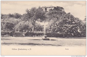 Schloss Blankenburg a. H., Park, BLANKENBURG, Germany, 1900-1910s