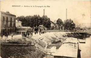 CPA ÉPERNAY Ateliers de la Compagnie de l'Est (491384)