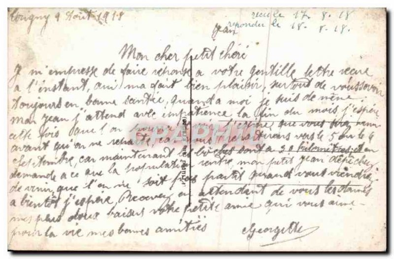 Old Postcard Fantaisie