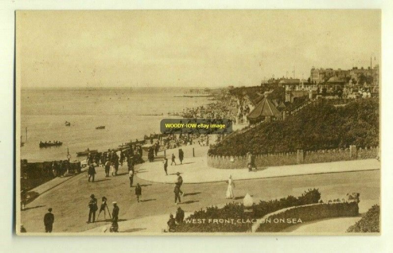 tp2755 - West Front , Clacton-on-Sea , Essex - postcard 