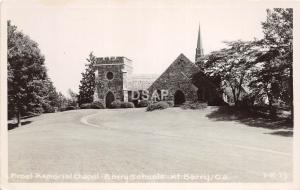 C47/ Mt Berry Georgia Ga Real Photo RPPC Postcard c1950s Frost Memorial Schools