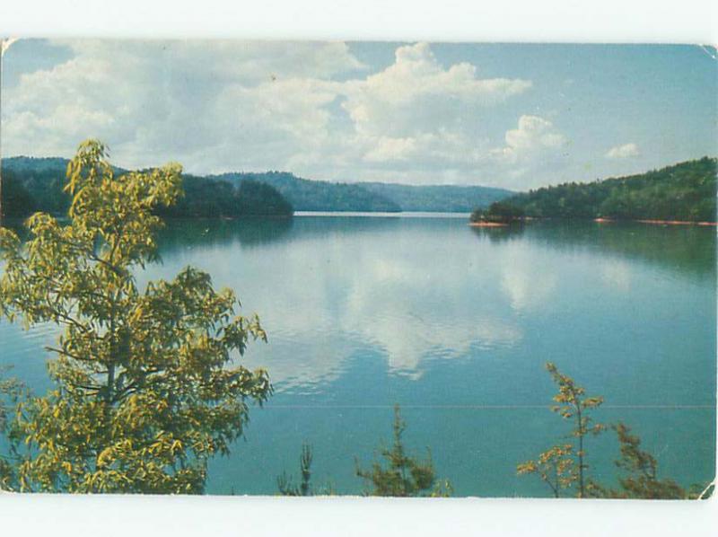 Pre-1980 LAKE SCENE Between Cleveland & Ducktown Tennessee TN AE3884
