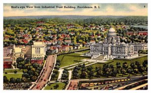 Postcard BUILDING SCENE Providence Rhode Island RI AQ6019
