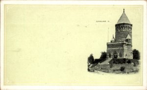 Cleveland Ohio Garfield Memorial #2 c1900-20s Vintage Private Mailing Postcard
