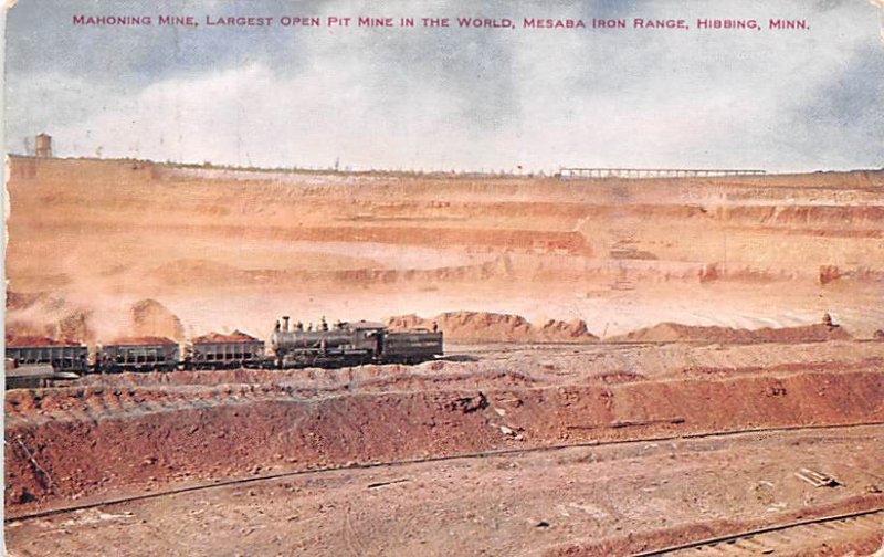 Mahoning Mine Hibbing, Minnesota, USA 1910 