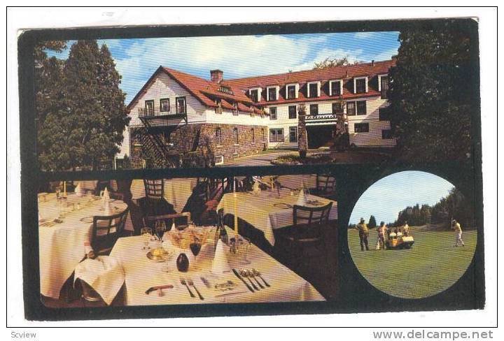 Golf , auberge Grand Mere Inn , GRAND MERE Quebec , Canada, PU-1970s