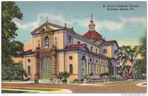 St. Paul's Catholic Church, DAYTONA BEACH, Florida, 1930-1940s
