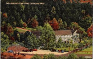 Tennessee Gatlinburg The Mountain View Hotel Curteich