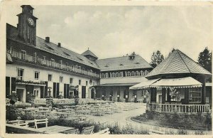Schwefelbad Groß Ullersdorf, Kurhaus, alte Ak Ansichtskarte Czech R. spa resort