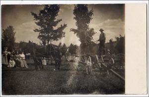 RPPC, Horse Drawn Wagon