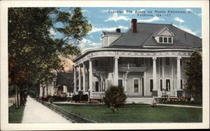 Valdosta Georgia GA Colonial Tea Room Vintage Postcard