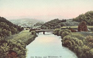 Old Bridge near Middlesex, Vermont Postcard