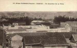 CPA AK Sénégal Afrique Dakar - Un Quartier de la Ville (67902)