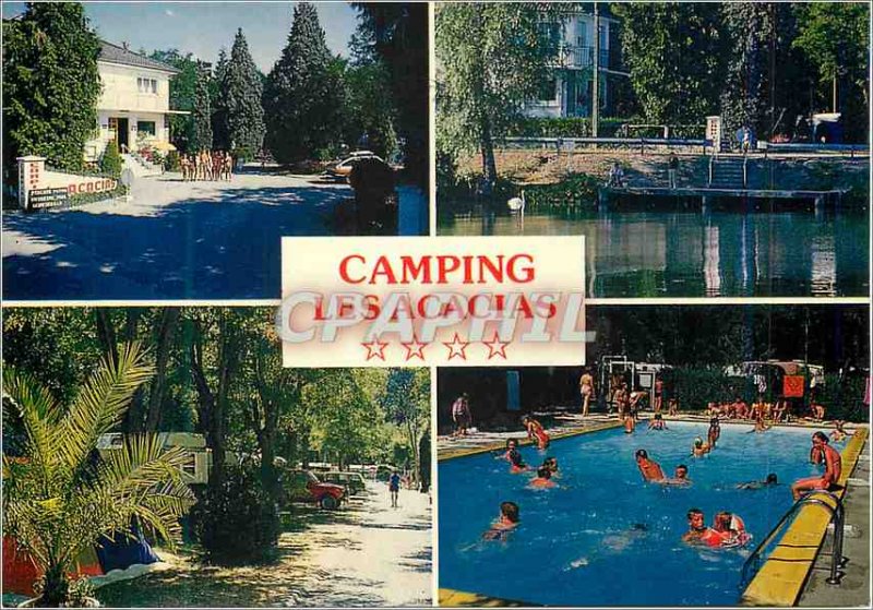 Postcard Moderne Vichy Bellerive (Allier) Tourist Camping International