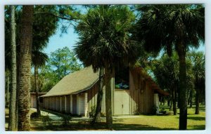 HILTON HEAD ISLAND, South Carolina SC ~ FIRST BAPTIST CHURCH c1960s Postcard