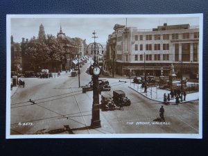 West Midlands WALSALL The Bridge c1936 RP Postcard by Valentine G4679