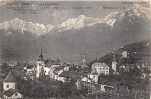 B6115 Italy Merano Maia Alta col Castel Winkel 1914