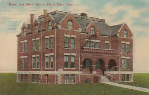 Boys and Girls Home - Sioux City, Iowa - pm 1920 - DB