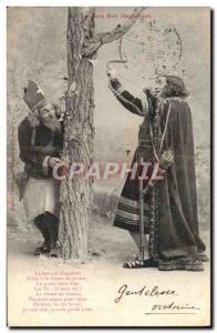 Old Postcard Shooting has the & # 39arc Good King Dagobert