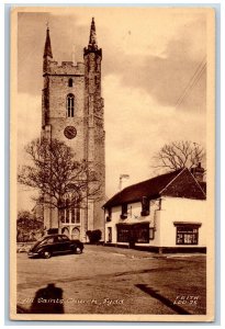 Kent England Postcard All Saints Church Lydd 1957 Posted Frith Series