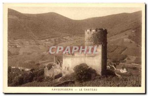 Old Postcard Kaysersberg Le Chateau