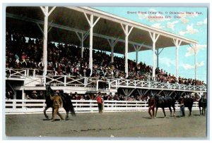 1909 Grand Stand Oklahoma State Fair Oklahoma City Oklahoma OK Vintage Postcard