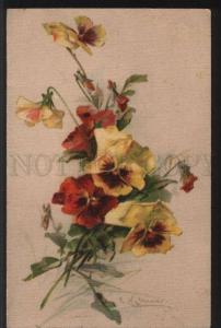 3101494 PANSY Belle BOUQUET by C. KLEIN vintage GOM 833 PC