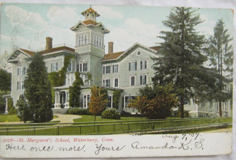 St Margarets School Waterbury  CT 1907