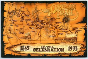 Postcard - 150 Year Celebration, The Oregon Trail