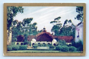 Botanical building Panama Pacific Expo San Diego California UNP DB Postcard M8