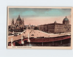 Postcard Königliches Schloß und Dom, Berlin, Germany