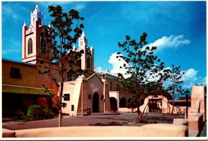 New Mexico Albuquerque Old Town Plaza San Felipe De Neri Church