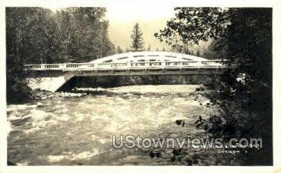 Real photo - McKenzie Bridge - Misc, Oregon