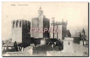 Old Postcard Tower Duche Uzes