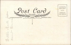 Christmas Children Sleeping Fireplace Embossed Whitney c1900s-20s Postcard